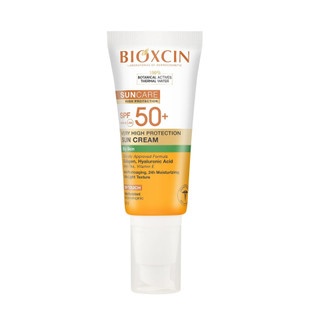کرم ضد آفتاب بی رنگ بیوکسین +SPF50 مناسب پوست چرب 50 میل