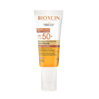 کرم ضد آفتاب ضد لک بی رنگ بیوکسین +SPF50 مناسب پوست چرب 50 میل