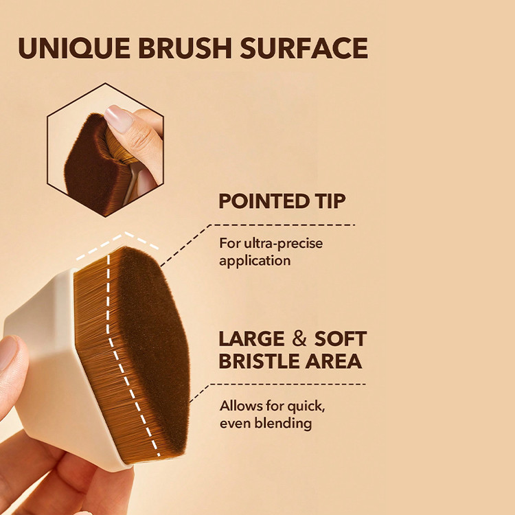 براش کرمپودر شیگلم مدل مگنتی پرتراکم SHEGLAM SKIN MAGNET FOUNDATION BRUSH