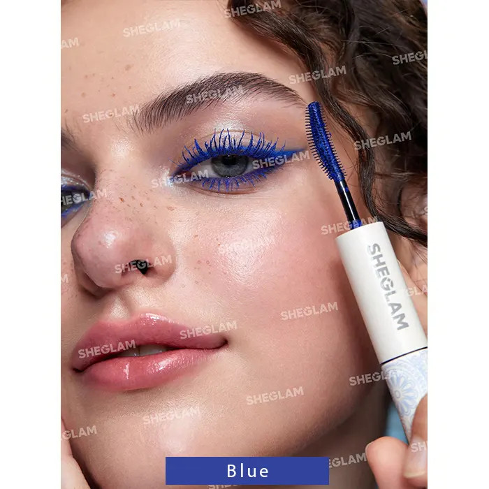 ریمل دو سر ضد آب شیگلم رنگ آبی Blue