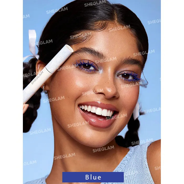 ریمل دو سر ضد آب شیگلم رنگ آبی Blue