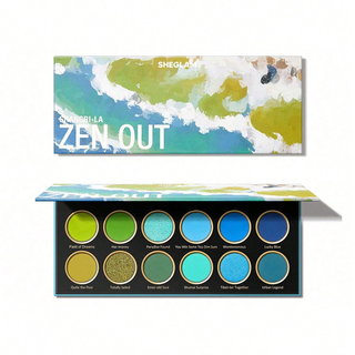 پالت سایه 12 رنگ شیگلم مدل ZEN OUT SHANGRI LA
