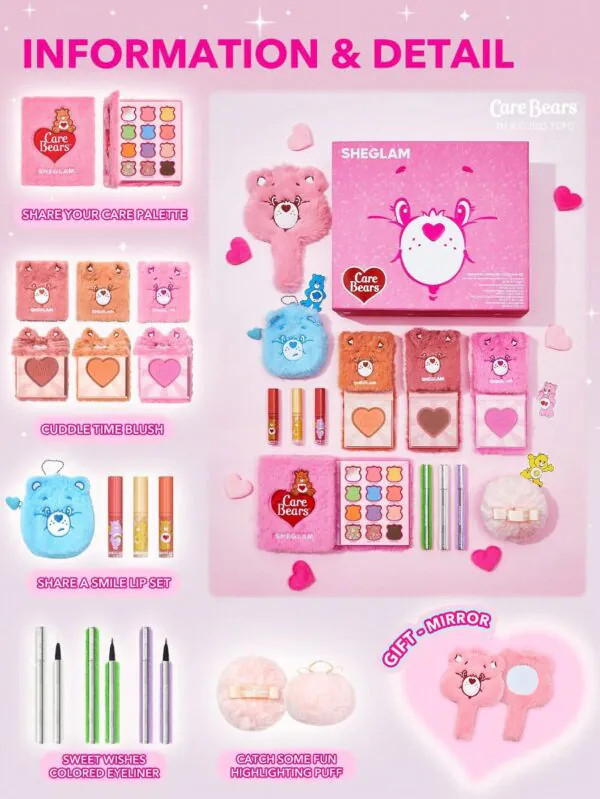 ست کلکسیونی خرس مهربان شیگلم X Care Bears