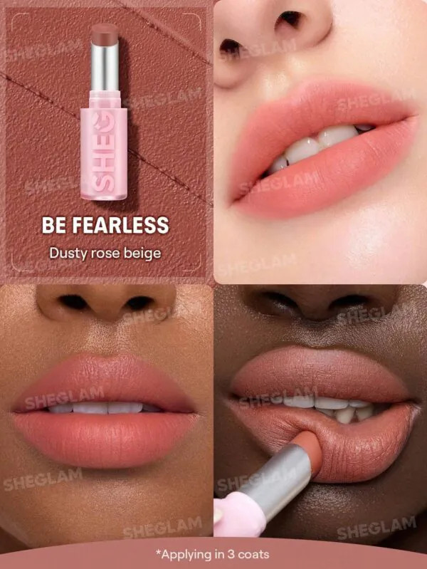 رژلب کوشن سبک شیگلم مدل Lip Veil Cushion رنگ Be Fearless
