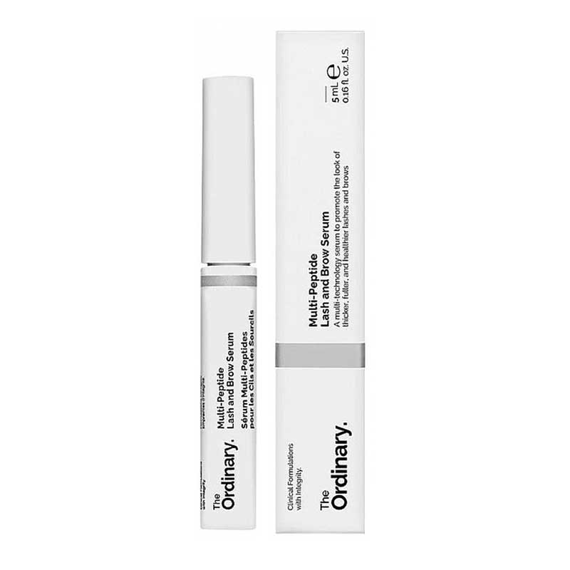 سرم تقویت کننده مژه و ابرو اوردینری Ordinary مدل Multi-Peptide Lash and Brow Serum حجم 5ml