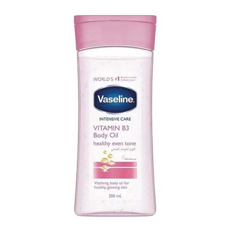 روغن بدن گل رز وازلین Vaseline مدل Vitamin B3 حجم 400 ml