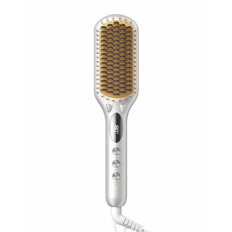 برس صاف‌ کننده مو شیگلم Sheglam مدل Sleek Chic Triple Grip | UK Plug