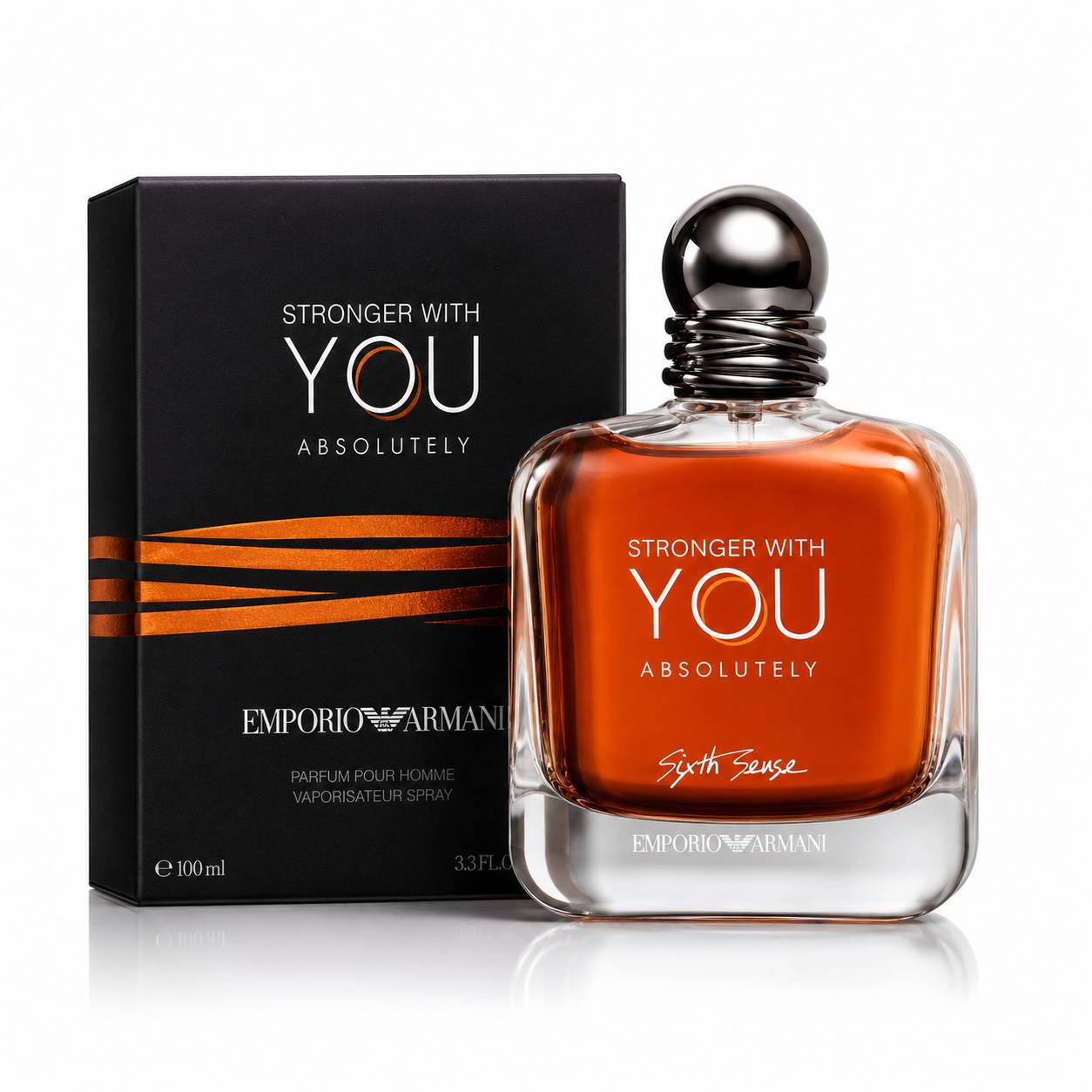 عطر مردانه استرانگر ویت یو ابسولوتلی Sixth Sense حجم 100 میلی‌لیتر | Stronger With You Absolutely