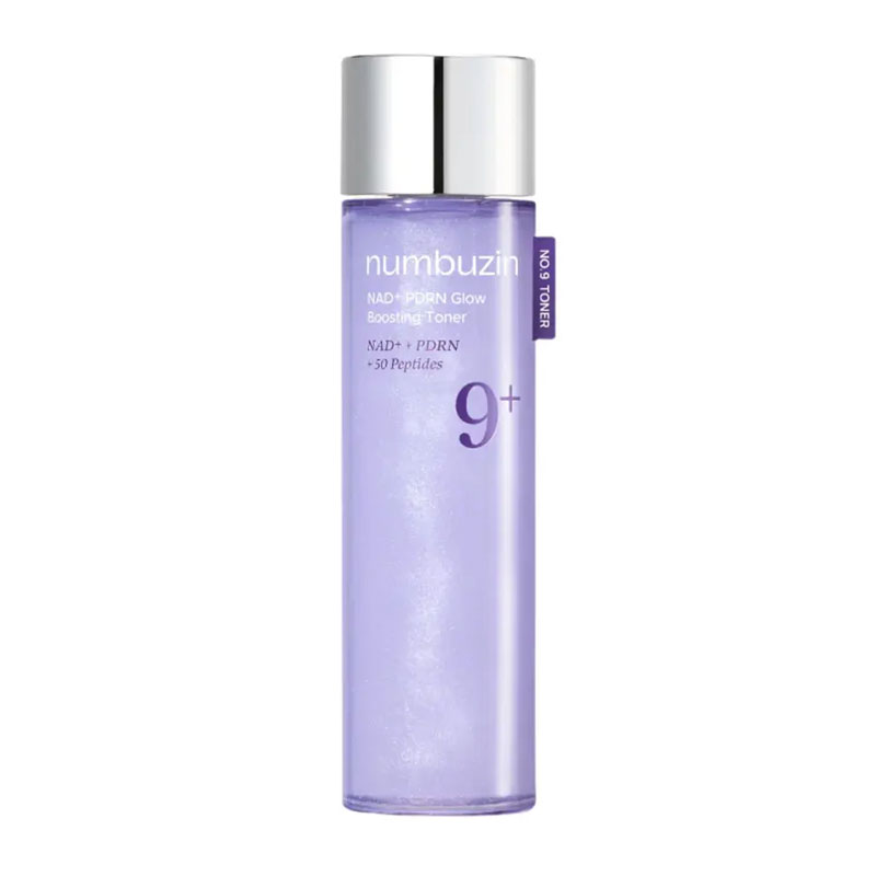 تونر پپتاید PDRN و +NAD شماره No.9 درخشان تقویت کننده و ضد چروک نامبوزین Numbuzin مدل Glow Boosting Toner حجم 150ml