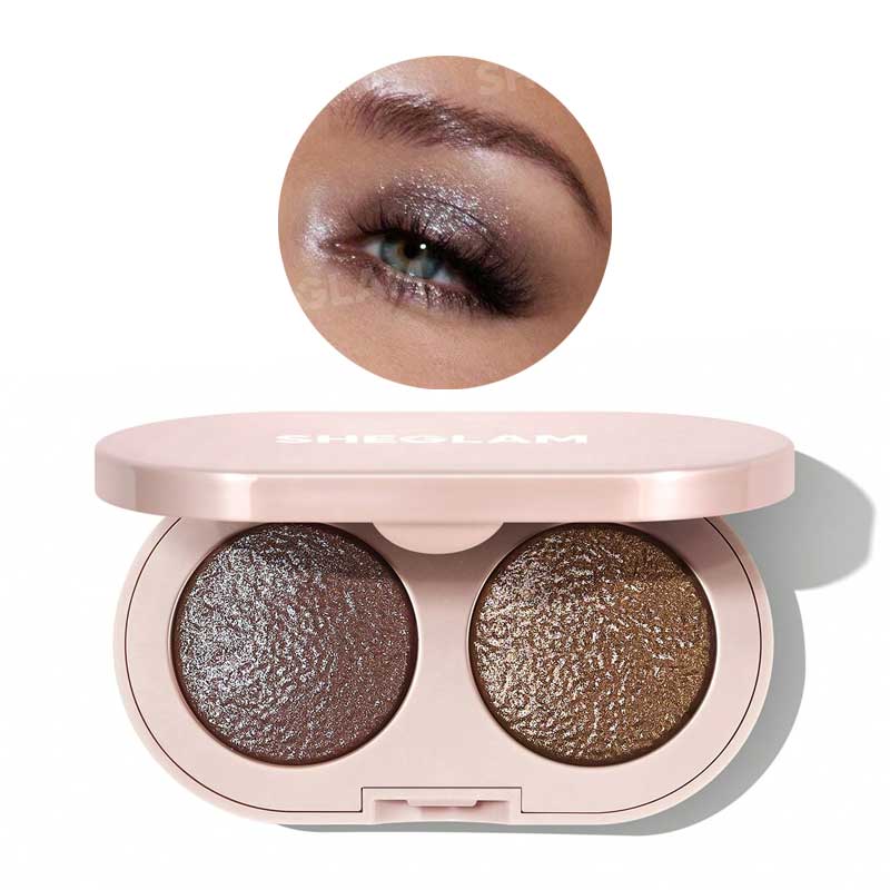 پالت سایه چشم دو عددی شیگلم Sheglam مدل Prismalight Baked Gelee