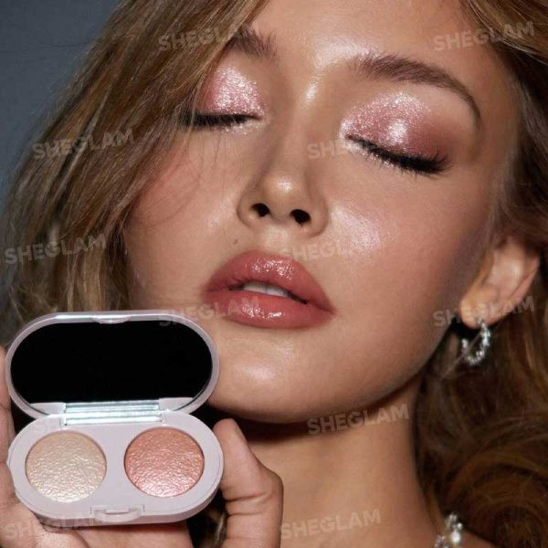 پالت سایه چشم دو عددی شیگلم Sheglam مدل Prismalight Baked Gelee