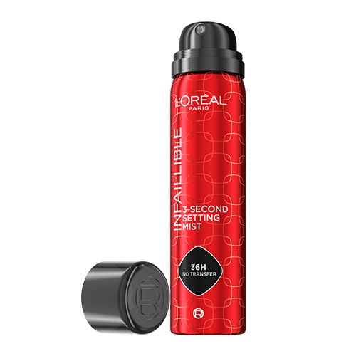 اسپری فیکس لورال قرمز [قیمت اسپری فیکس آرایش Loreal]