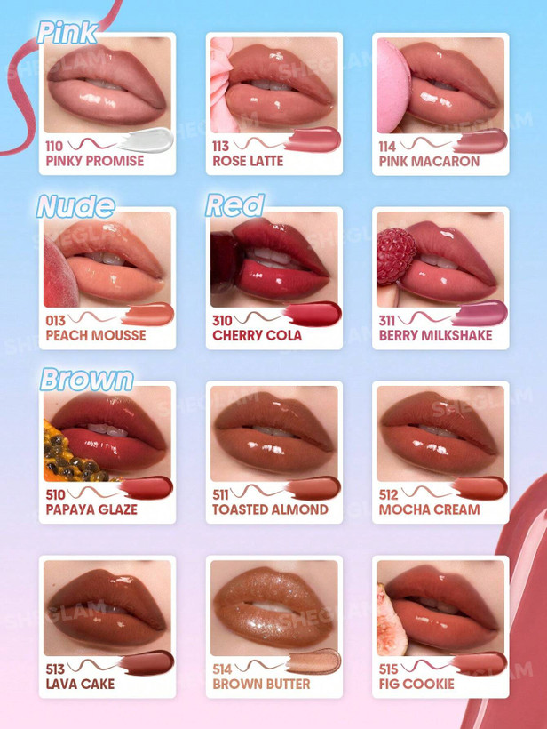 تینت لب و لیپ گلاس دوکاره شیگلم SHEGLAM 2 In 1 Lip Duo