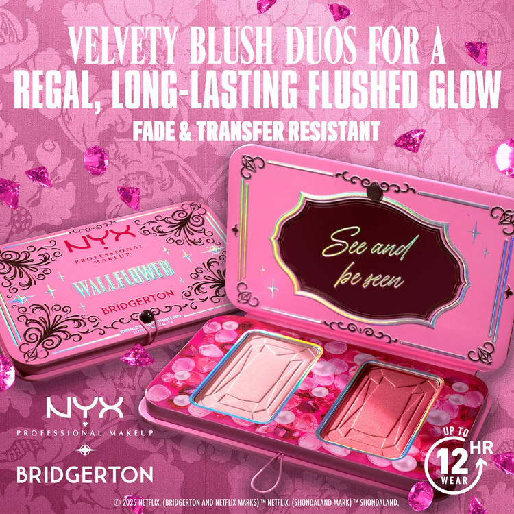 پالت رژگونه نیکس مدل Bridgerton Royal
